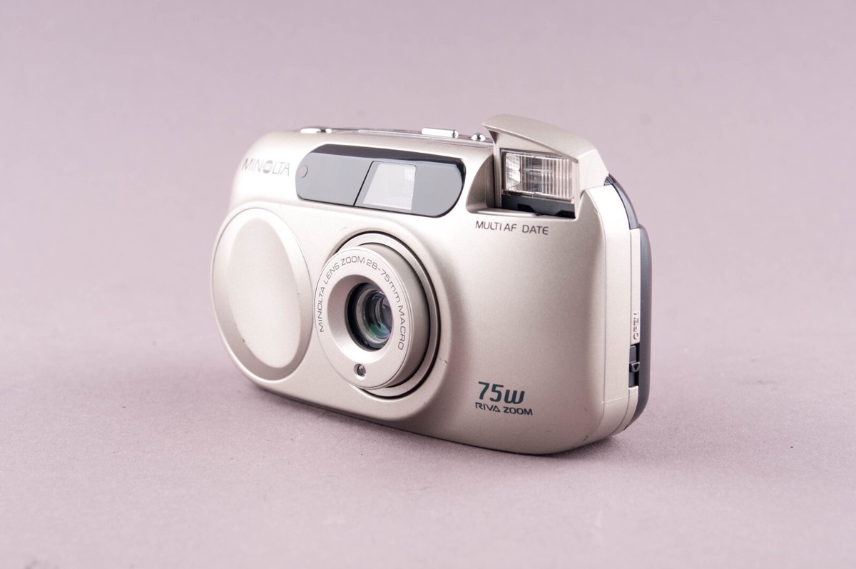 Minolta 75W Riva Zoom Point&Shoot Film Camera | eBay