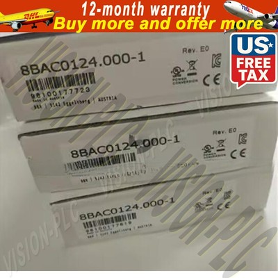 US Free TAX ONE NEW B&R 8BAC0124.000-1 encoder card communication card