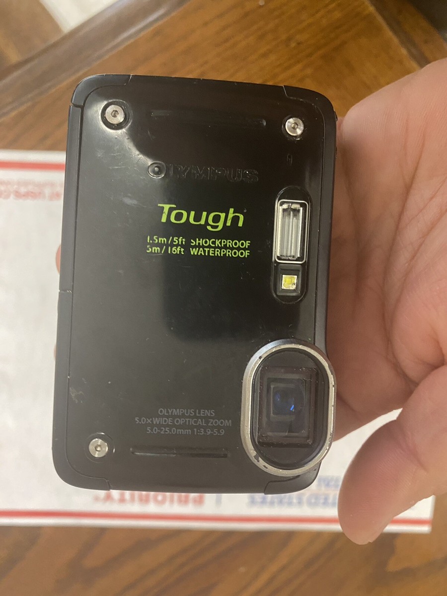 Olympus Tough TG-620 Black Waterproof 12MP Digital Camera w