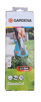 Gardena 3 Inch Cordless Lithium Ion Grass Bush Shears Classic Cut 8885