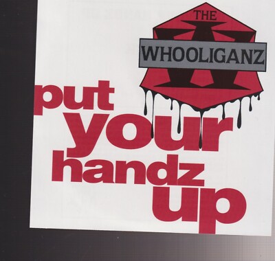 whooliganz put your hands up ep cd promo