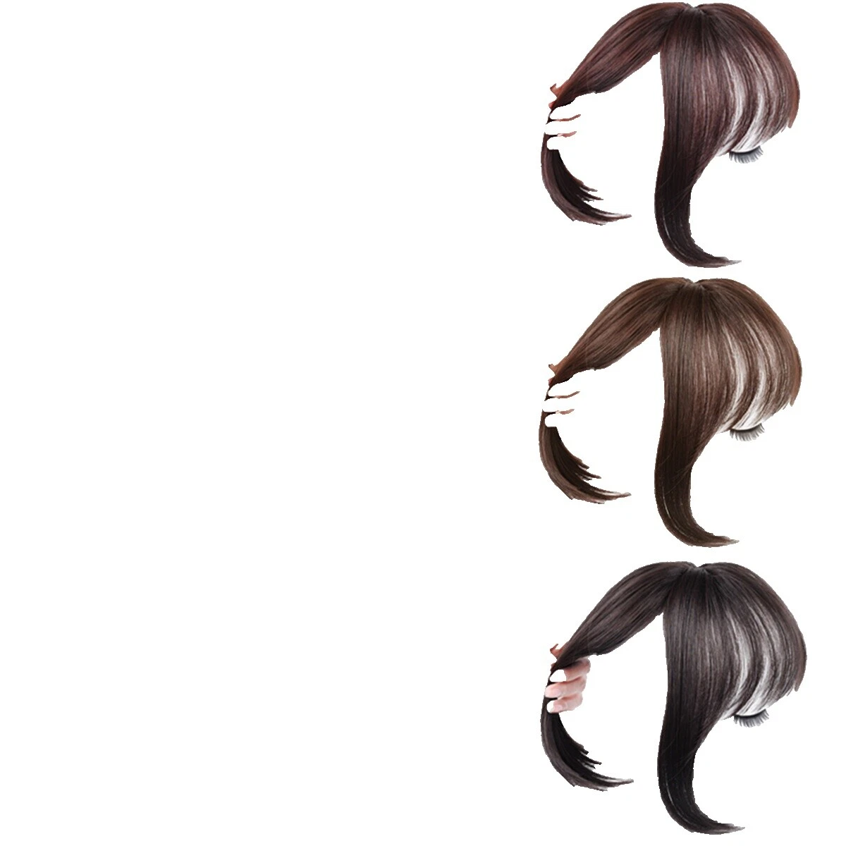 Bangs Straight Hairpieces/Toupees