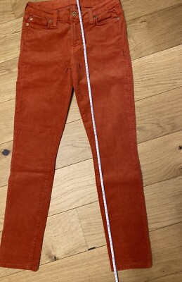   SEVEN7 CORDHOSE FARBE ORANG Casual-Look Damen Gr. DE 34