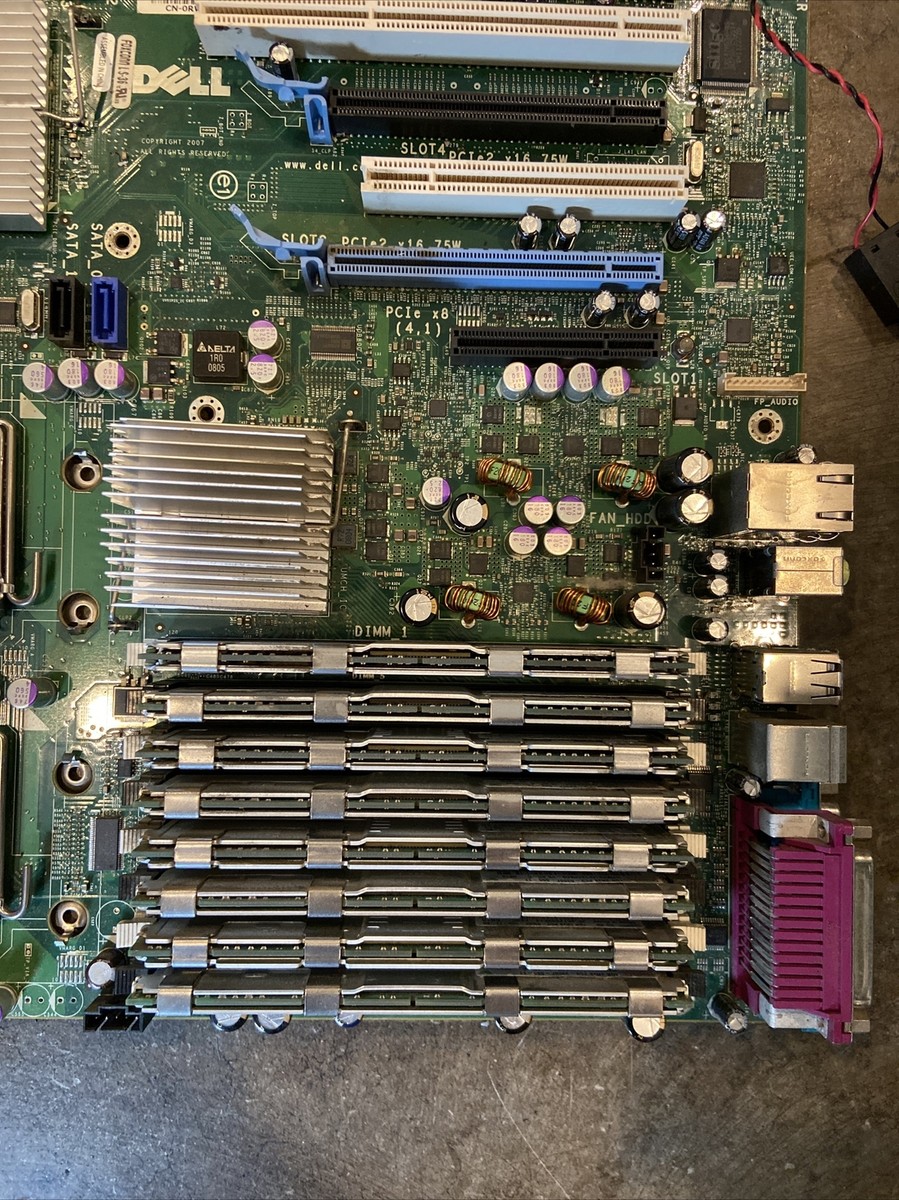 Dell Precision T5400 Dual Socket LGA2011 Motherboard RW203 2 Intel