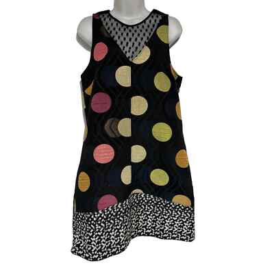 Anthropologie Maeve Tilde Jaquard Mixed Media Dress