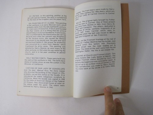 The Royal Presidio Chapel: History, Architecture and... PB 1970 Dora Crouch - Picture 13 of 15