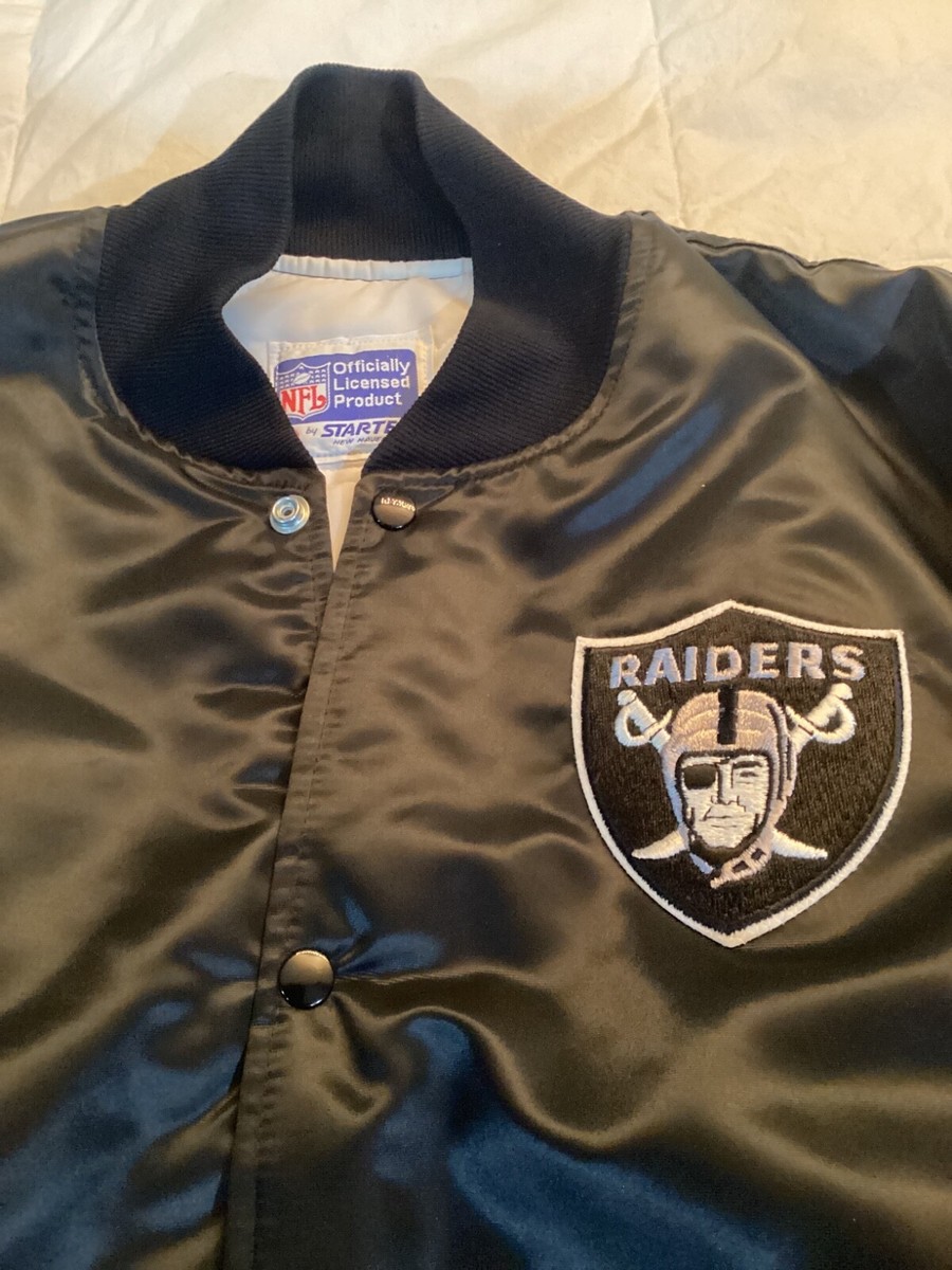 Authentic Vtg dead stock Los Angeles Raiders 90s Starter satin