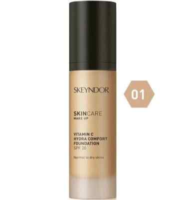 Vitamin C Hydra Comfort FoundatioN SPF20 Tone 01 30ML SkinCare MakeUp
