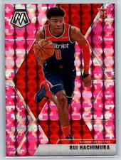 2019-20 Panini Mosaic Rui Hachimura Rookie Pink Camo Prizm RC #231
