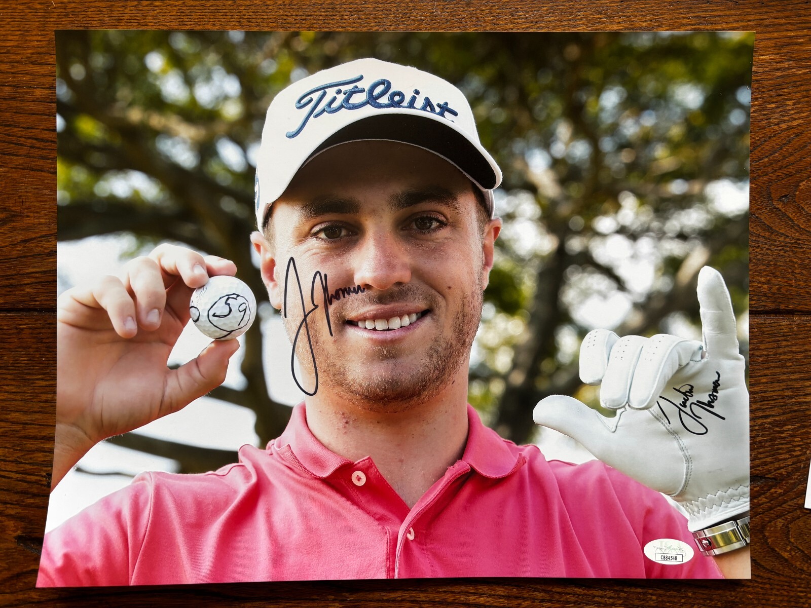 Justin Thomas Golf Auto 直筆サイン ルーキーカード ミントモール