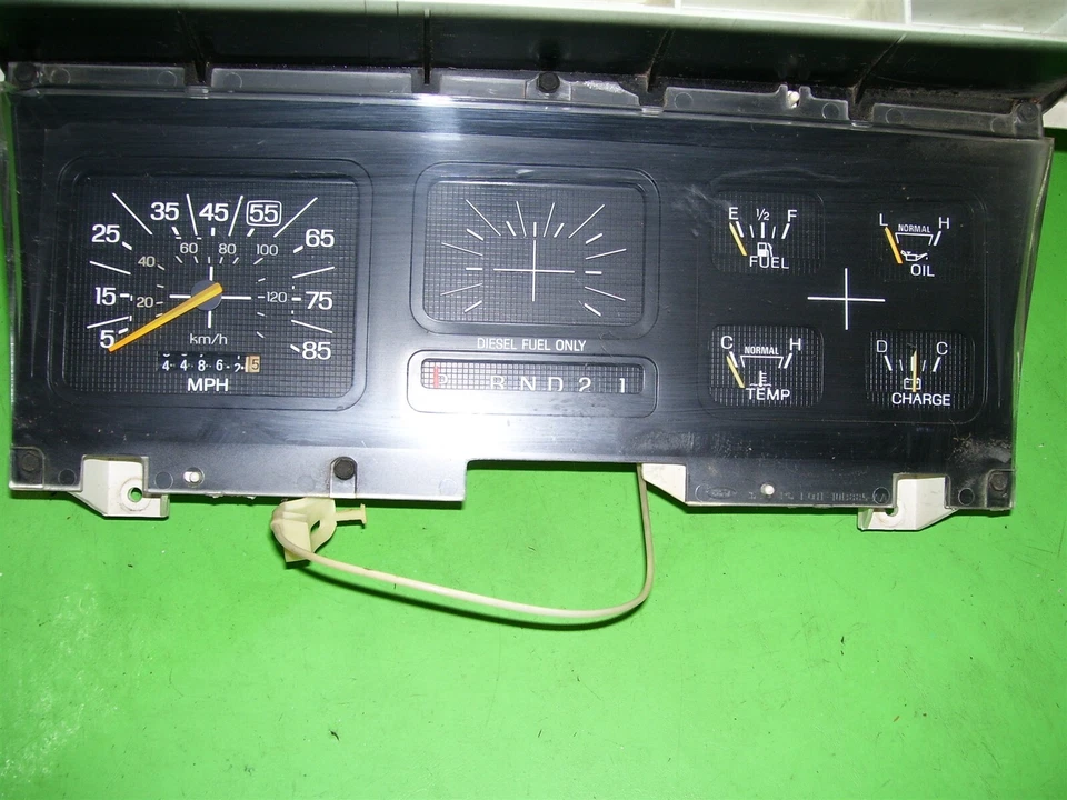 Ford F350 F250 1985 velocímetro diésel cuadro de instrumentos 45 k millas indicadores 7,3 L Foto 2 de 4