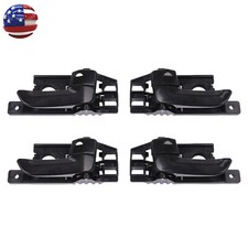 Front Rear Inside Door Handle Left Right 4pc For Kia Sportage 2007 2008