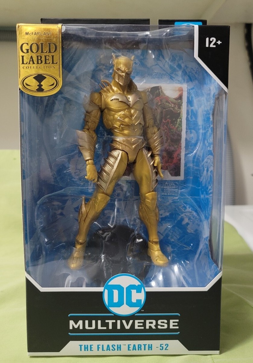 McFarlane DC Multiverse The Flash Earth-52 Gold Label Series Red