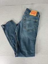 Levi's 502 Men Jeans 29x30 Blue Denim Taper Fit Medium Wash Mid Rise Pockets