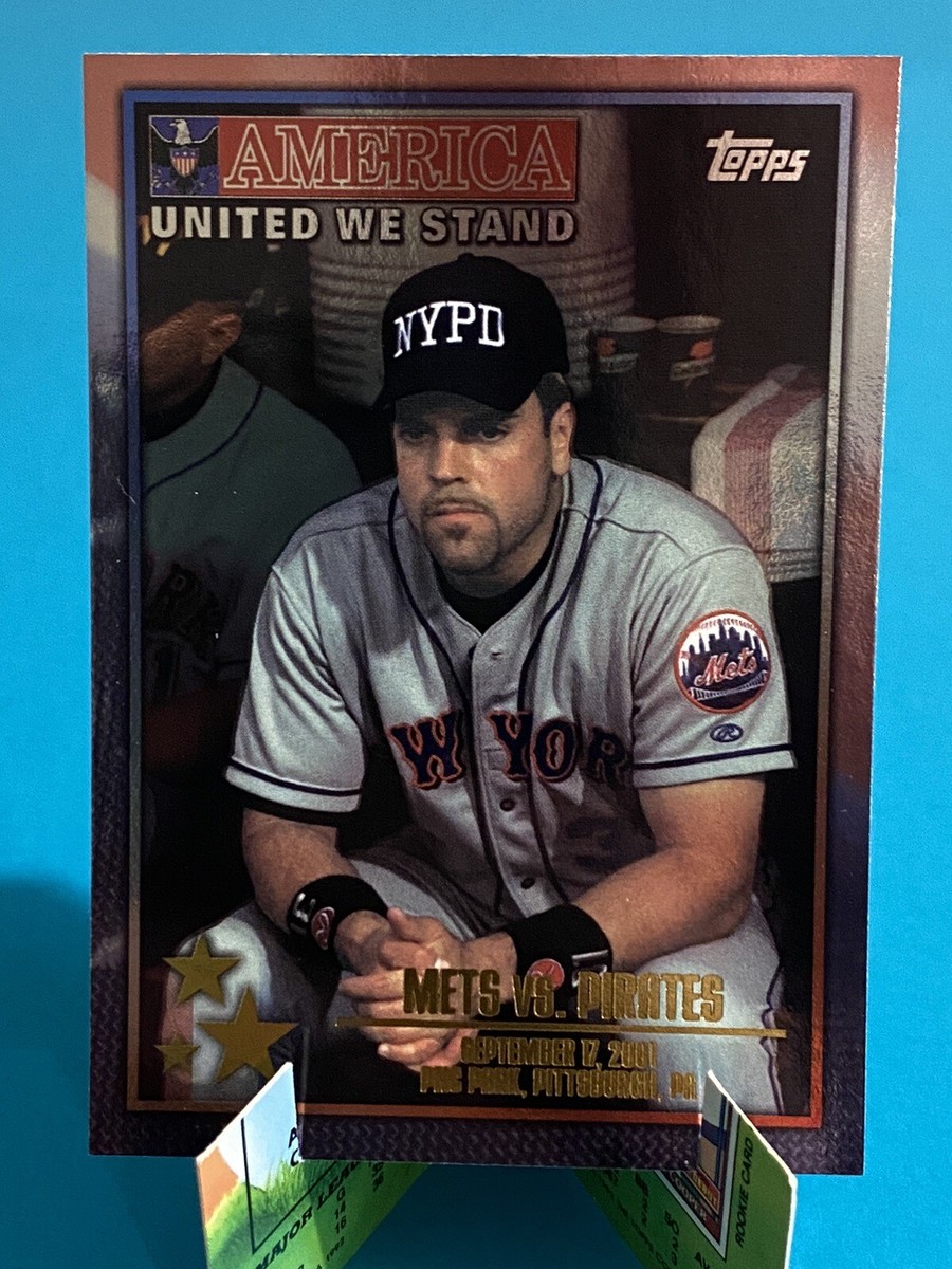 2001 Topps America United We Stand #358 Mets vs Pirates Mike