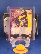 King - OP08-057 - Leader - English - Near Mint - One Piece CCG