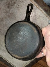 Antique Vtg WAGNER WARE SIDNEY 0  Cast Iron 6" Skillet 