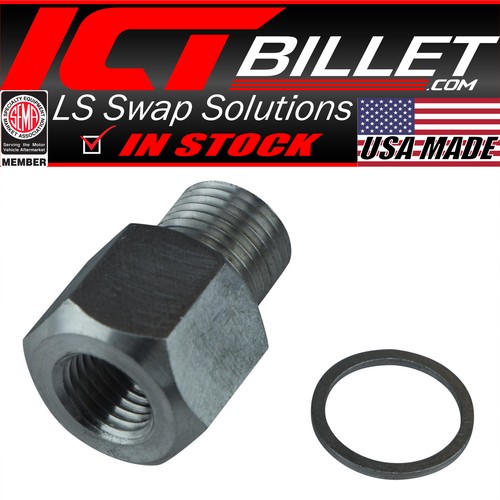 LS Oil Pressure Sensor Adapter Engine Swap Male M161.5 M141.5 Compatible wi... eBay