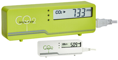 TFA 31.5006 Aircontrol CO2 Melder Kohlenstoffdioxid Messgerät Luftqualität Klima