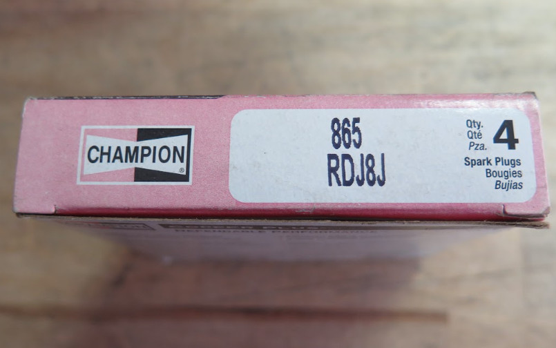 Champions 865 Spark Plugs 4 PCS O6-B-3
