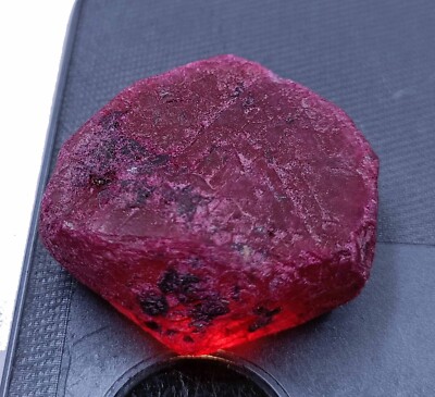 104 Carat Natural Red Ruby Rough Chakri Raw Gemstone Certified