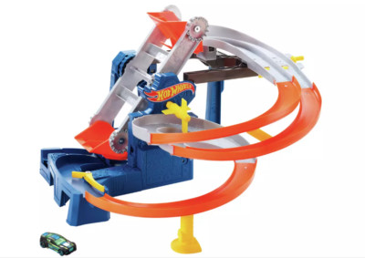 Hot Wheels Factory Rennbahn Autobahn Outdoor Kinder Spaß Spiel Spielzeug Geschenk