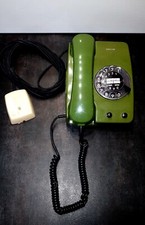 Siemens Telefon S30054-S5329-A205-3 analog grün mit Wahlscheibe 80er-Jahre