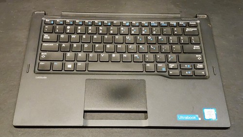 2-in-1 Dell Latitude 5289/7389 Palmrest Touchpad US Backlit Keyboard 0MC00M 7584