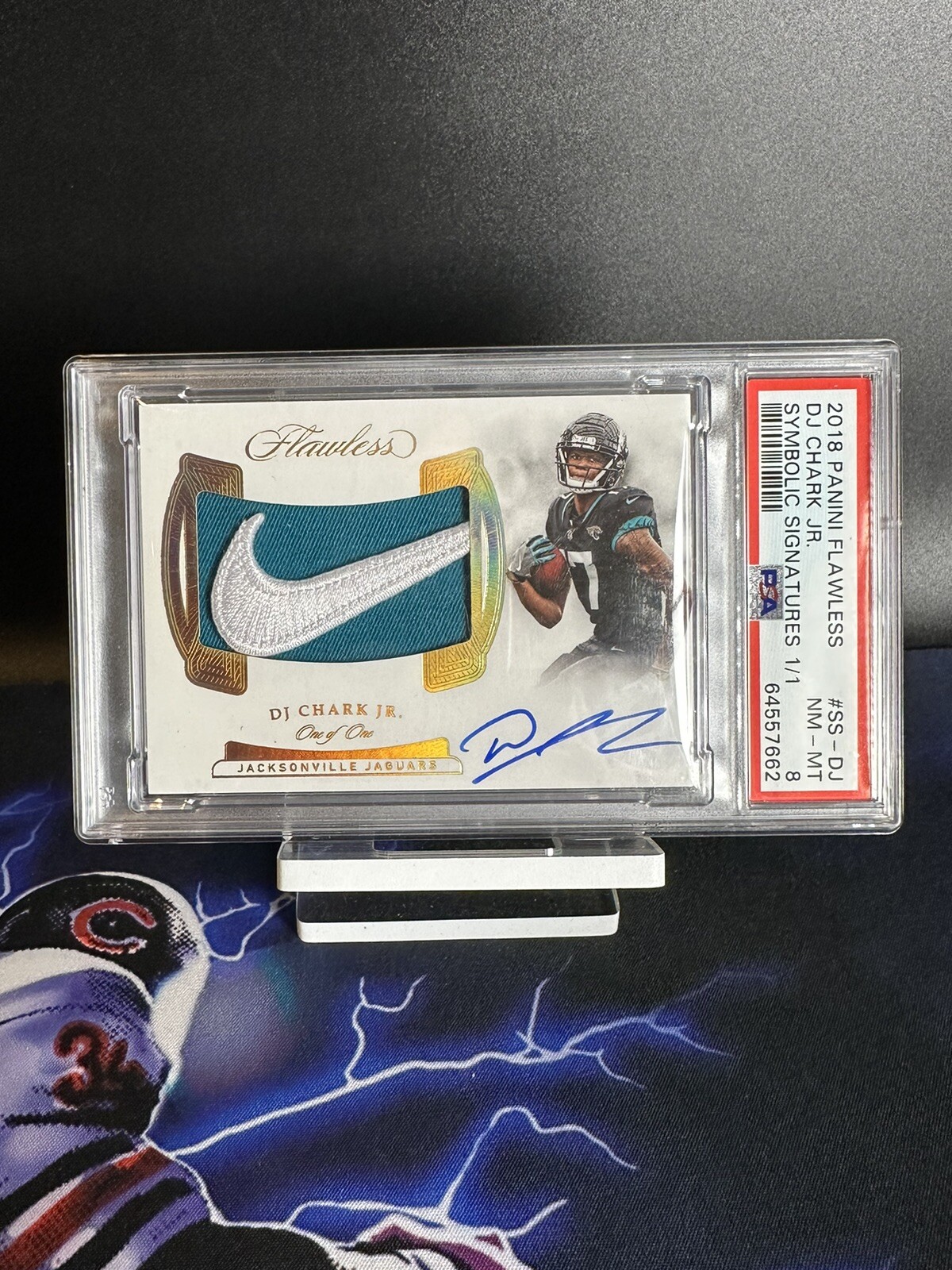 DJ Chark Panini Flawless Symbolic Signatures #SSDJ 1/1