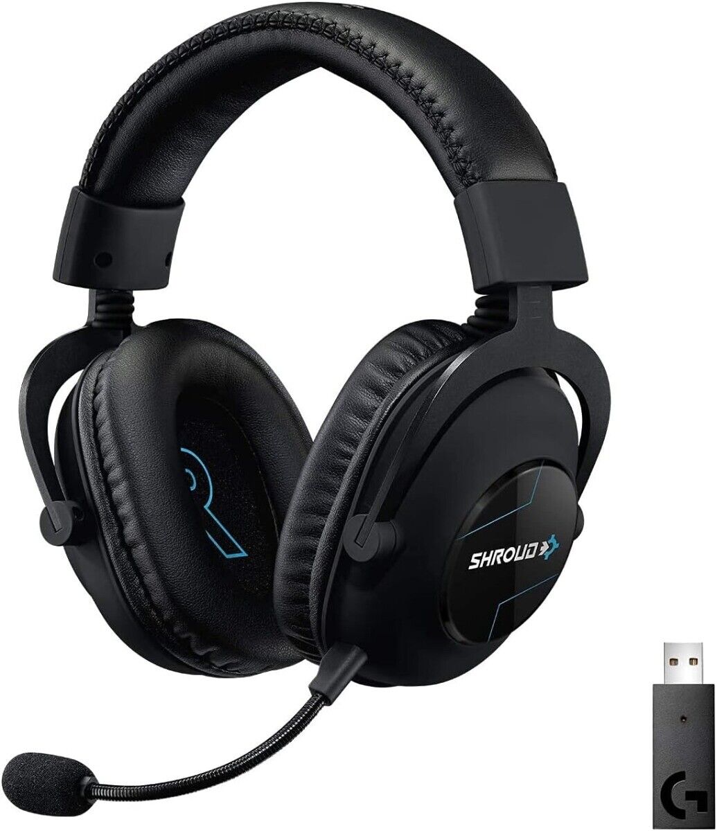 Logitech G PRO X Wireless Lightspeed Gaming Headset Shroud Logitech G PRO X Wireless Lightspeed Gaming Headset Shroud