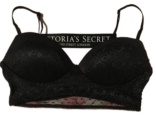 Pink by Victorias Secret Womens Sz L Bralette Bra Bright Red | eBay