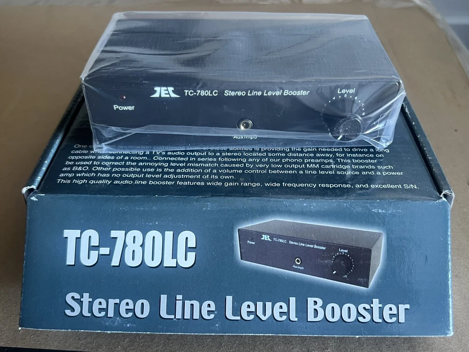 New Technolink TC-780LC BLACK Stereo Line Level Booster - Image 2 of 4