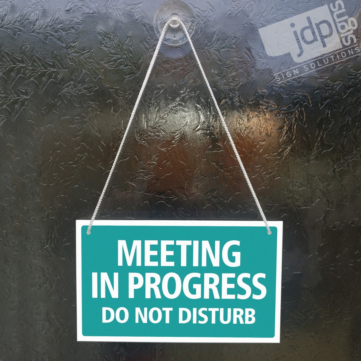 Buy Meeting In Progress - Please Do Not Disturb Door Sign, Nice Polite Way Of Asking Rectangle Shaped Wooden Engraved Plaque