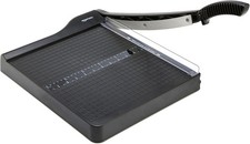 Amazon Basics Paper Trimmer Guillotine Cutter Heavy-Duty Portable 12 in 10-Sheet