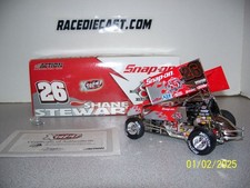 SHANE STEWART 1/24 "COLORCHROME" RCCA #26 SNAP-ON Sprint Car ONLY 240 RARE 2005
