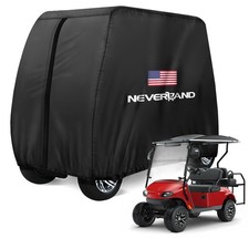 4 Passenger Golf Cart Cover Enclosure Zipper Waterproof For Yamaha EZGO Club Car
