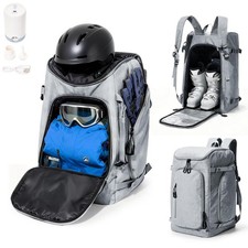 Lendolk Ski Boot Bag Ski and Snowboard Boots Backpack for Ski 60L Vacuum Trav...