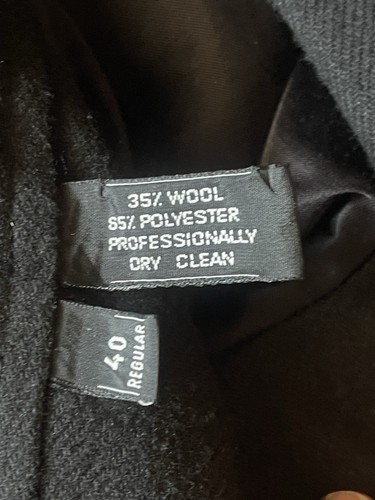 Mackintosh Mens 40R Classic Trench Coat Button Up Wool Lining - Picture 5 of 10