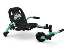 2 Razor Crazy Cart Shuffle Ride-On Go-Karts Toy Black/Teal