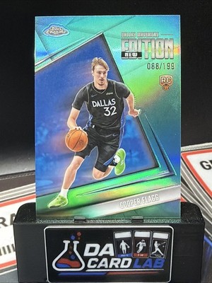2025-26 Topps Chrome Update New Edition Cooper Flagg RC Refractor/199 CLEAN!