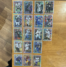 Topps Chrome Wave Refractor  Lot 18 Joe Thuney Woolen Shaheed Bowers Bates