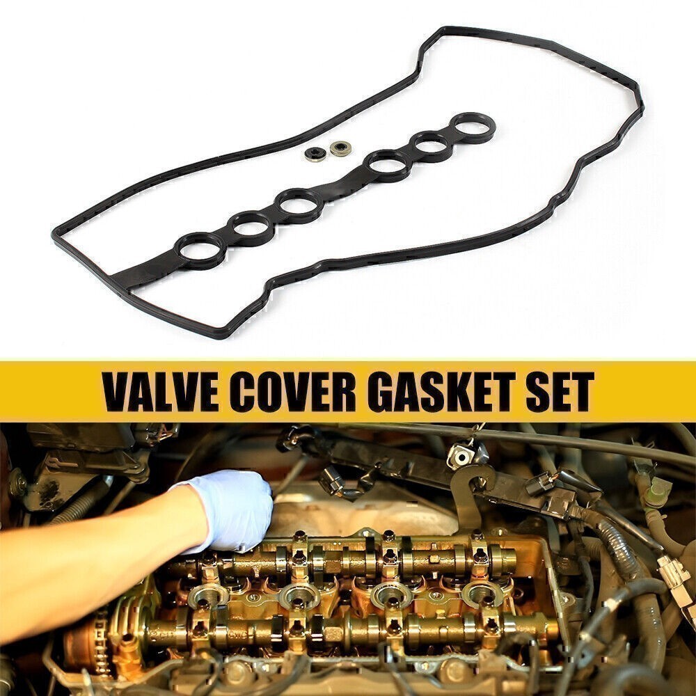 Valve Cover Gasket w/Grommets For 2000-08 Toyota Corolla 1.8L L4 DOHC # Ifxtxfzx