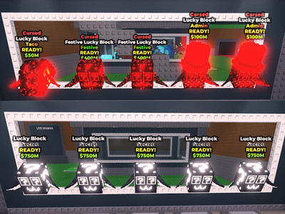 10 pcs. Super RARE lucky blocks  steal a brainrot