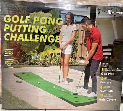 MD Sports Golf Pong Putting Challenge  Putting Game