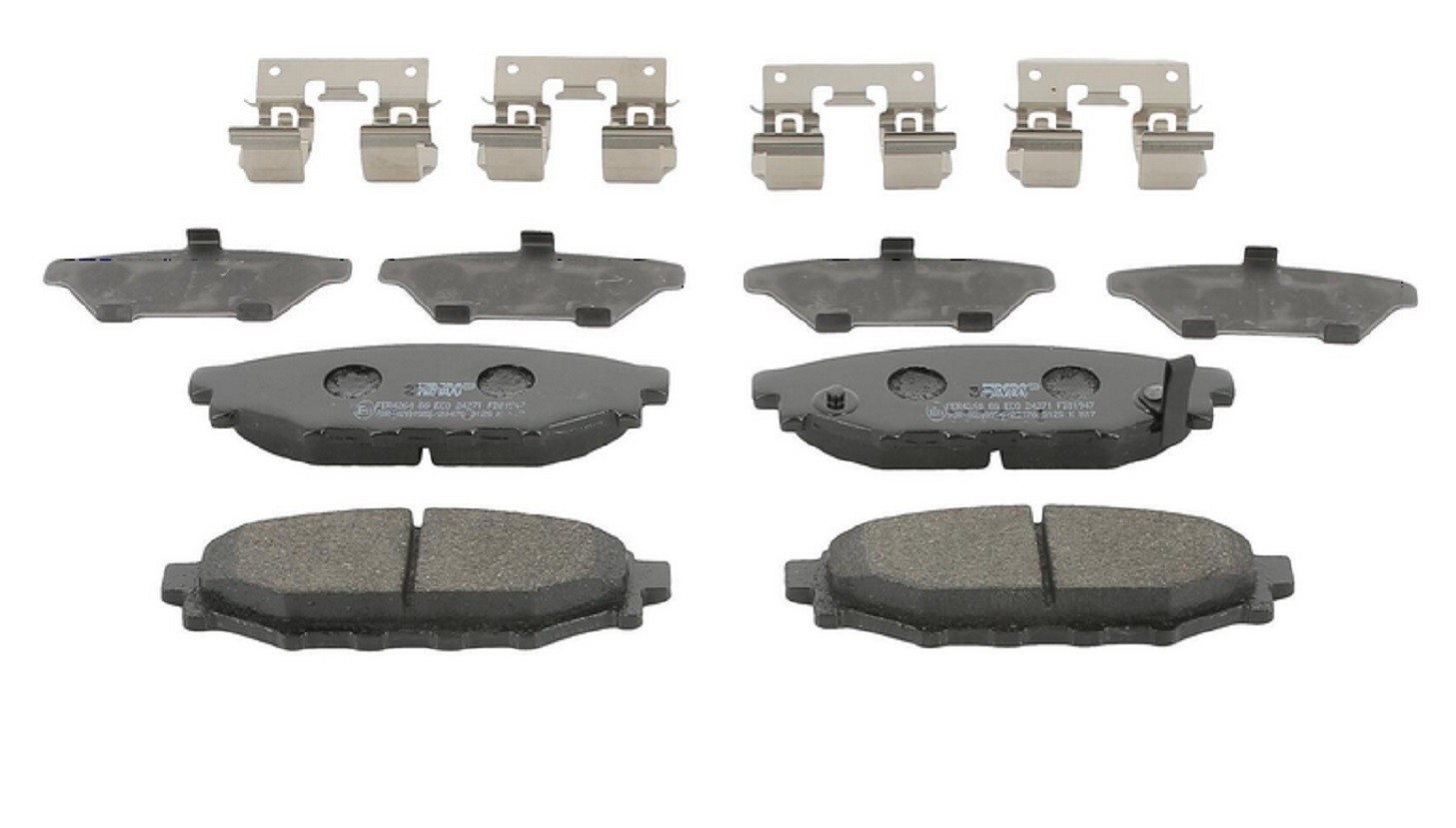 Plaquettes de frein FERODO FDB1947 arriere pour berline Subaru