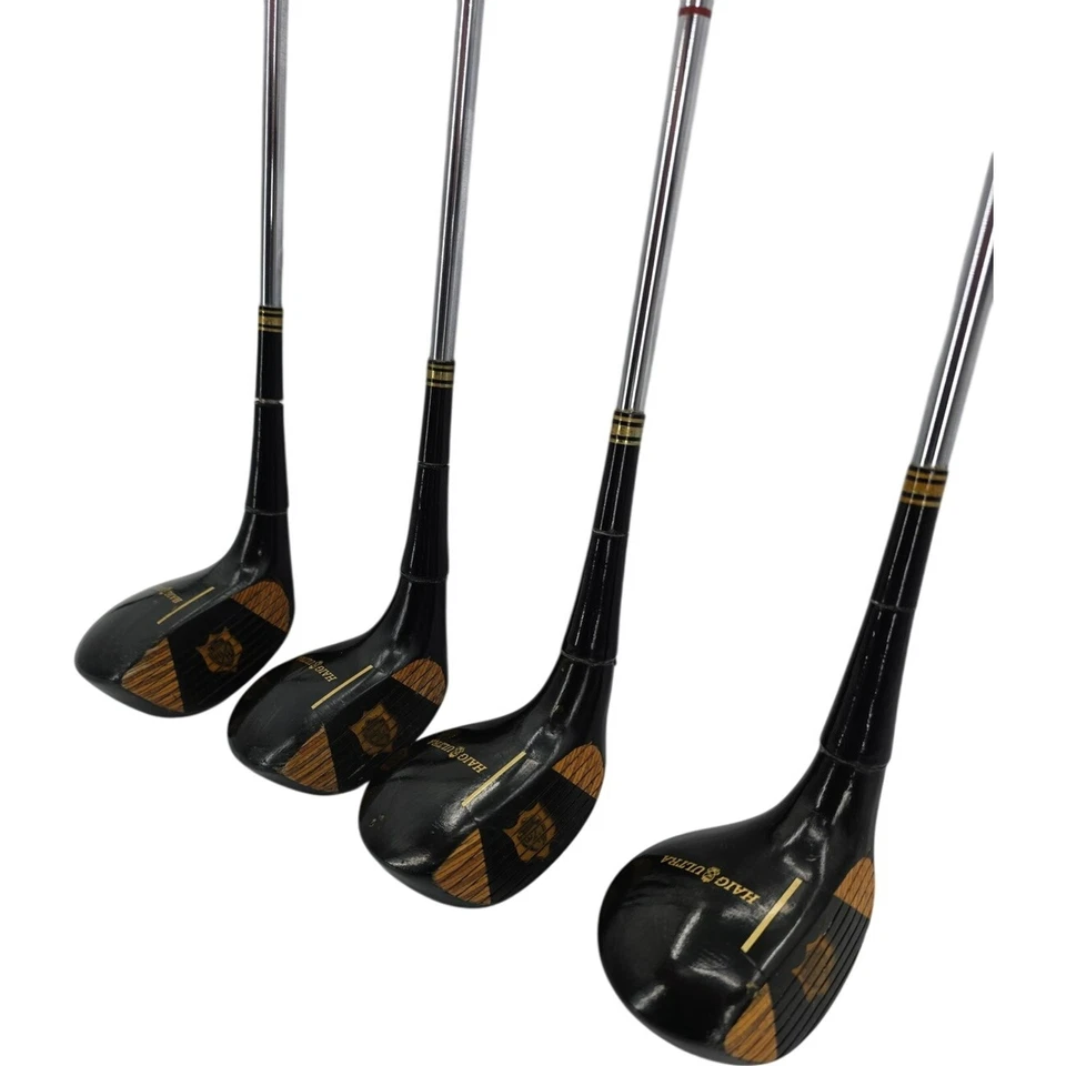 Walter Hagen Haig Ultra Driver 3 4 And 5 Fairway Wood Four Golf Club Bundle RH - Image 2 of 4