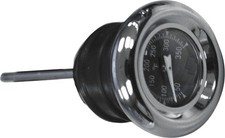 HardDrive Black Face Oil Dipstick with Temp Gauge 2-3/4in