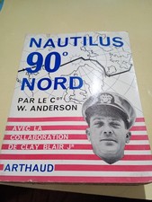 Livre,  Nautilus 90° Nord (Arthaud  1959).
