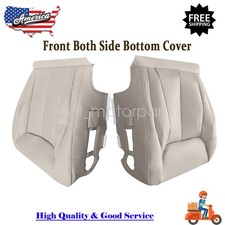 Driver Passenger Bottom Shale Perf Leather Seat Cover For 06-11 Cadillac Dts