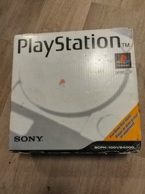 playstation 1 SPCH1001/94000 w/RCA & DC, 2 control, 1 charger + batt, gamesharrk